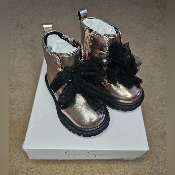 Jessica Simpson Daria Double Bow Boots - Picture 1 of 5